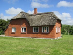 Haus mit Reetdach