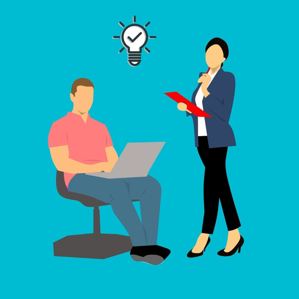 Einstellungstest absolvieren