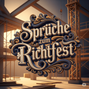 Sprüche zum Richtfest